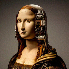 Robot Mona Lisa