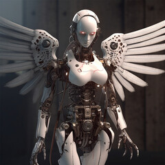 Avenging robot angel