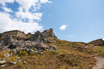 Fototapeta na wymiar Historical Voyage: Tlos Ruins in Muğla, Turkey