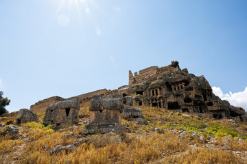 The Architectural Wonder of Tlos' Rock Tombs