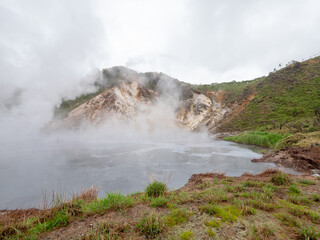 大湯沼（北海道登別市登別温泉町）