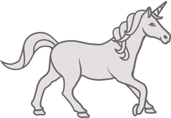Obraz na płótnie Canvas unicorn horse