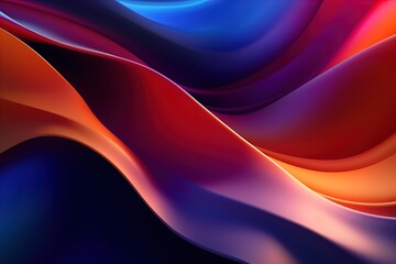 Iridescent colorful vibrant holographic gradient background