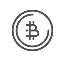 Finance related icon outline and linear symbol.
