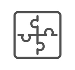 Fototapeta premium Core values related icon outline and linear symbol.