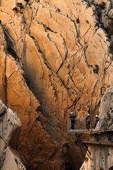 Obraz premium formations in the spain called Caminito del Rey
