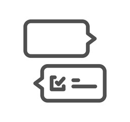 Online education related icon outline and linear symbol.