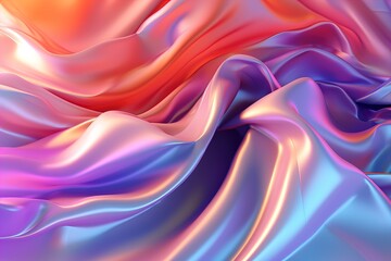 Obraz premium Hologram Texture. Pearlescent Gradient. Abstract Background.