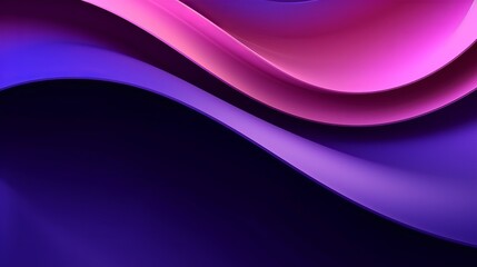 Abstract purple and pink wavy lines background. Generative ai
