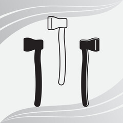 Axe, Axe Silhouette,Lumberjack Svg, Axe SVG, Axe Clipart, Cross Axe, Woodcutter svg