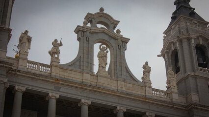 Fototapeta na wymiar Madrid's Cathedral