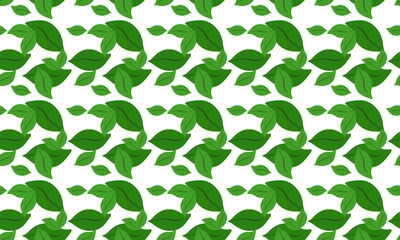 green leaves pattern