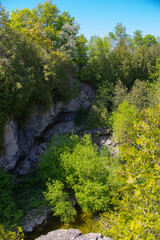 Rockface of the Elora Gorge