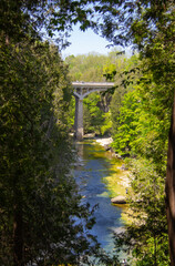 Bridge over the Elora Gorge