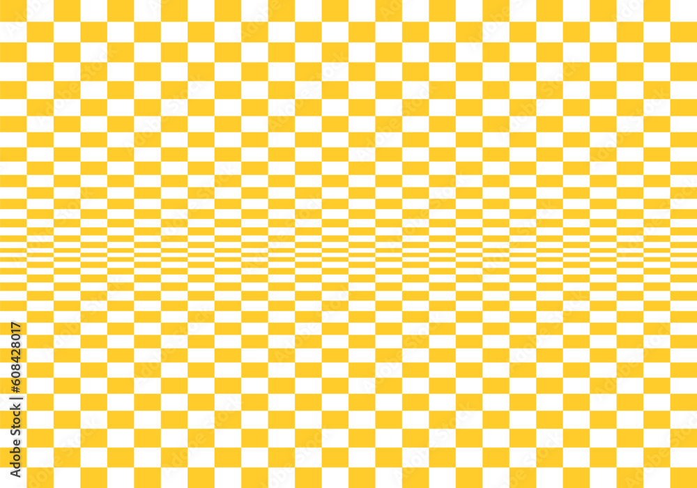 Poster Geometric Checkered Background. Abstract Psychedelic Seamless Pattern with Squares. Vector Groovy Y2K Texture
