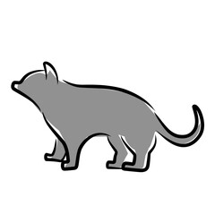 Four legs Animal Illustration