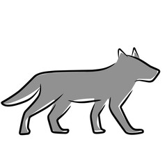 Four legs Animal Illustration