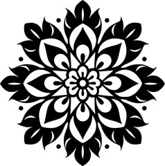 Mandala - High Quality Vector Logo - Vector illustration ideal for T-shirt graphic