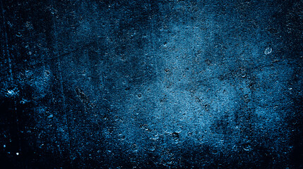 wall painted with blue paint with an interesting texture
