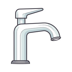 faucet icon isolated vector