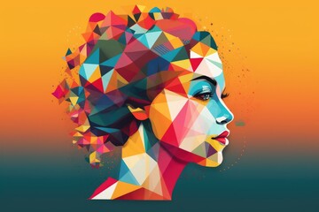 Surreal Harmony: Abstract Portraits, generative AI