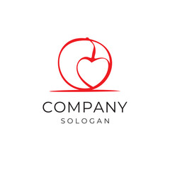 Live charry gift food logo design vector template editable royalty free image download  