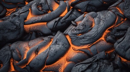 Nature's Inferno: Stunning Lava Wallpapers for Your Space. Generative AI