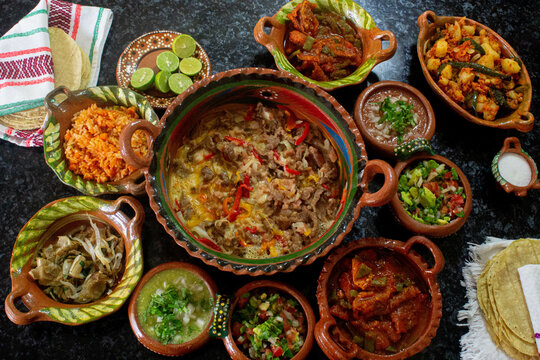 Guisados comida Mexicana 