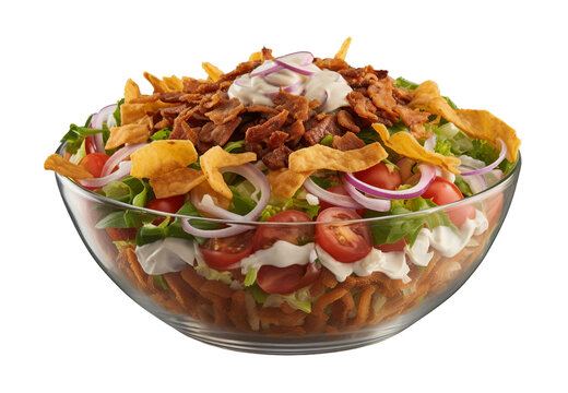 Kapsalon on transparent background. Generative AI.