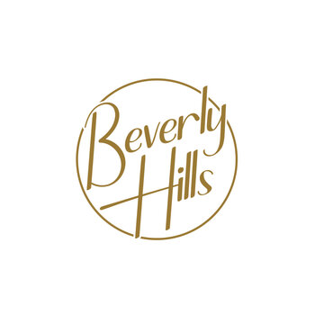 Beverly Hills Typography Logo Template &ndash; Furniture, Fashion & Lifestyle Brand Identity