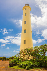 The Ninini Point Lighthouse, Lihue, Kauai, Hawaii, USA