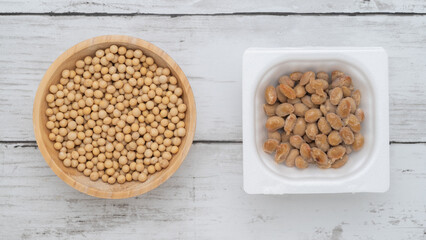 大豆と日本の納豆