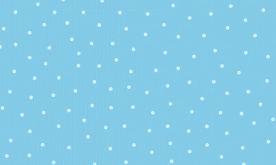 seamless blue background with scattered dots and vector canvas texture repeatable pattern swatch - obrazy, fototapety, plakaty