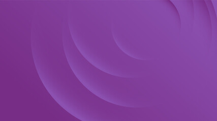 Modern Abstract Background with Motion Round Circle Wave and Purple Gradient Color
