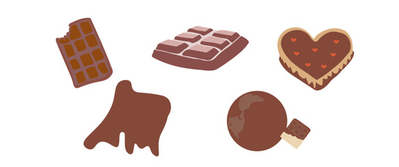 Happy world chocolate day ,vector graphic of world chocolate day good