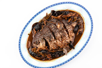 Braised pomfret