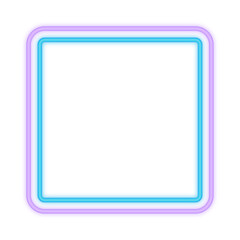 Square Neon Frame