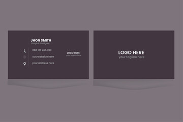 Business Card design template, Creative business card, Clean Business card, visiting cards, visit card, own, void, grab, bulletin, introduction, recruitment, id