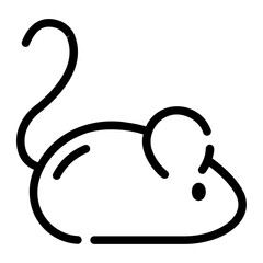 Obraz premium mouse Line Icon