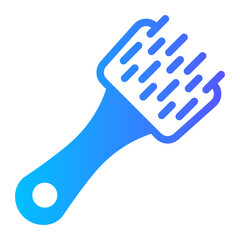 hair brush Gradient icon