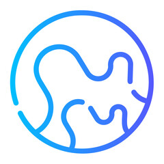 balls Line Gradient Icon