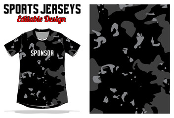 Jersey abstract background design suitable for sports team