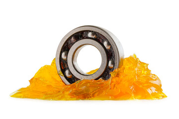 Grease and ball bearing, lithium machinery lubrication for automotive and industrial.