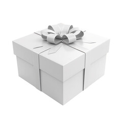 gift box isolated on transparent background