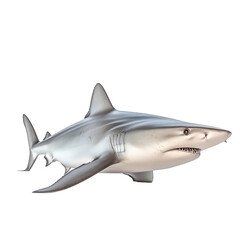 shark isolated in transparent background