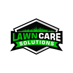 lawn care logo design creative idea vector design inspiration	