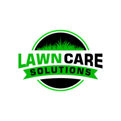 lawn care logo design creative idea vector design inspiration	