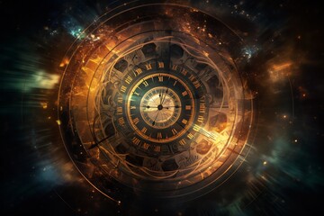 The clock effect in time travel