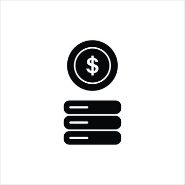 Wallet icon simple design logo