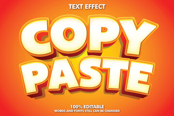 COPY PASTE text effect editable text style